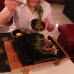 BEYOND B.B - お店の方が美味しくよそってくれました。