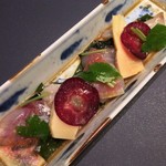 佐賀牛 季楽 銀座  - 鮮魚の刺身 サラダ仕立