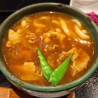日本橋 やぶ久 - ミニカレーうどん(豚肉)
