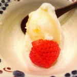 滋味 康月 - 味醂粕のシャーベット