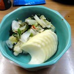 お手製のお新香