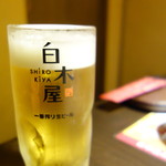 白木屋 - 麒麟生搾り（飲み放題メニュー）