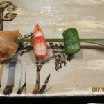 和ごころ 泉 - つぶ貝・車海老・胡瓜