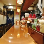 佐賀ラーメン　美登里 - 店内