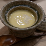 日本橋蛎殻町 すぎた - このわたの茶碗蒸し