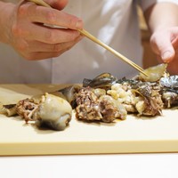 銀座 しのはら - スッポンが焼けた
