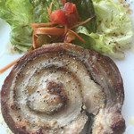 ブルスケッタ、上から。