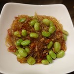 菜香餃子房 - 麻辣春雨400円