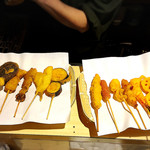 마루우 혼텐 - お任せで揚げてもらいました。