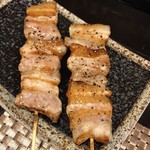 炭火焼鳥あずま - 豚バラ