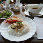 花の妖精 - 伊勢エビシーフードカレーライス