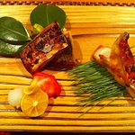 Shiosai Monogatari Gekkabijin - 鰆の西京漬け・太刀魚の雲丹焼き