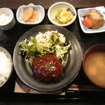 きつねの散歩道 - ランチ④煮込みハンバーグ