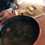 焼津グランドホテル - ちらし寿司とお味噌汁