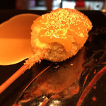 串揚げはやし - 京よもぎ麸