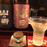 串揚げはやし - 日本酒 福田 純米吟醸酒 無濾過生原酒