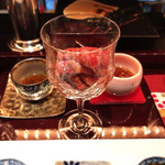 串揚げはやし - 宮崎牛のユッケ