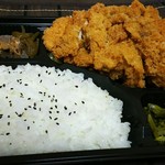ランチタイム - チキンカツ弁当¥500