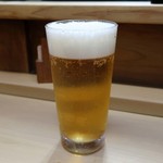 家庭料理 小川 - 生ビール