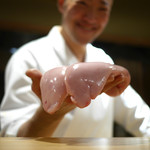 東麻布 天本 - 何と、黒ムツの白子