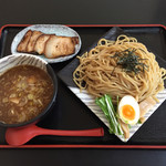 Shoumaru - たたき背脂つけ麺炙りチャーシュー¥1050+大盛無料