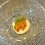 Restaurant MariBeau - カリフラワーのムースと雲丹♪