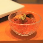 鮨 井上 - 雲丹とイクラ