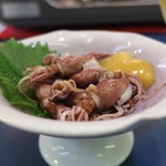 陸奥 こむらさき - ホタルイカの酢みそ