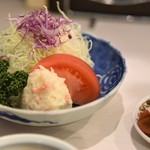 とん唐てん - サラダ