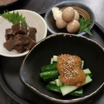 つかふき屋 - 肴物盛り合わせ