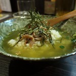 つかふき屋 - 鶏もも漬け茶漬け