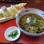 玉露の里 茶の華亭 - あなごそば(1,000yen)