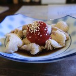 灯 - 鶏皮梅ポン酢