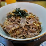 近江かね安 - 大盛焼肉丼（1500円）