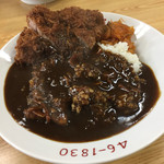 ラーメン とんかつ 忠 - 2017年4月。カツカレー950円。カシミール風カレールー。