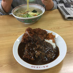 ラーメン とんかつ 忠 - 2017年4月。
