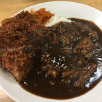 ラーメン とんかつ 忠 - 2017年4月。カツカレーアップ！