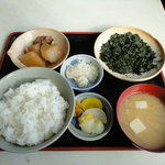 まるよし食堂 - はばのり定食