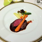 レストラン ラ・カンサトゥール - とかち和牛モモ肉の直火焼き