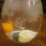 サンドヰッチと季節のスープ ちどり - 初訪問時のフレーバーウオーター