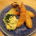 洋食 おがた - 追加海老フライ