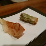 天ぷら 銀屋 - ふきのとう　筍