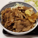 吉野家 - 牛カルビ生姜焼き丼