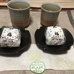 虎ノ門 岡埜榮泉 新宿タカシマヤ店 - 豆大福