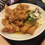 四川飯店 - 鶏の唐揚げレモンソースランチ