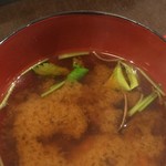 文化亭 - あさりの味噌汁