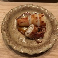 銀座 鮨 かねさか 本店 - 子持ち槍烏賊