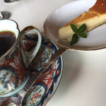 time&space 愛宕下 - グアテマラ(洋菓子付き)700円…酸味と苦味がちょうど良い♪