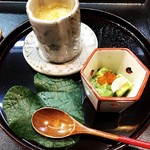 馳走飯田 - ゆりの根の茶碗蒸し❤︎