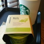 STARBUCKS COFFEE - 抹茶プリン！発売初日にいただきます＼(^o^)／